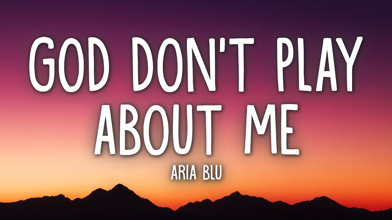 don't play with me god on my side by Aria Blu